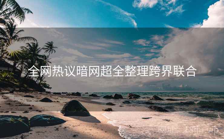 全网热议暗网超全整理跨界联合