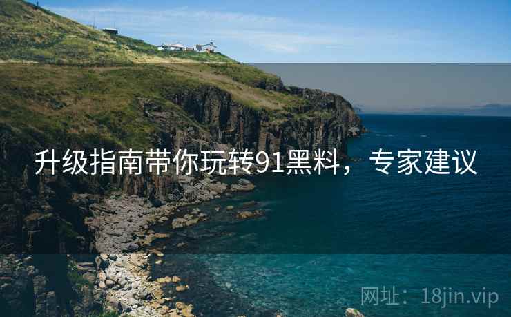 升级指南带你玩转91黑料，专家建议
