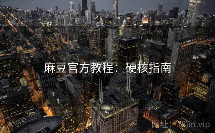 麻豆官方教程：硬核指南