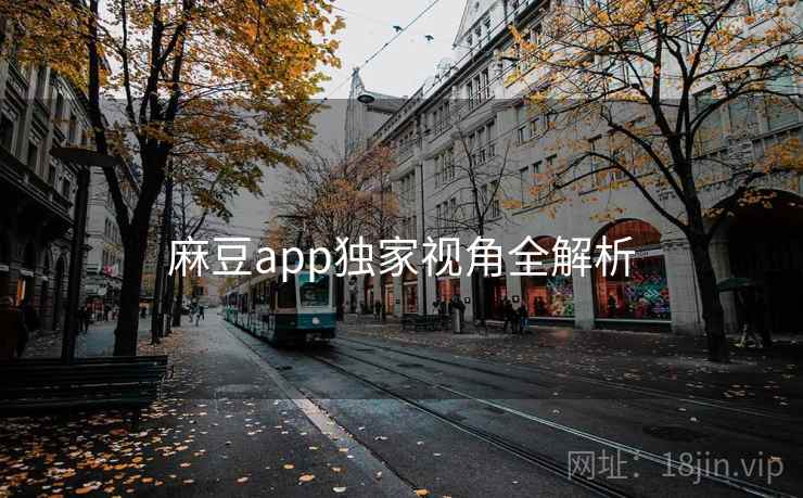 麻豆app独家视角全解析